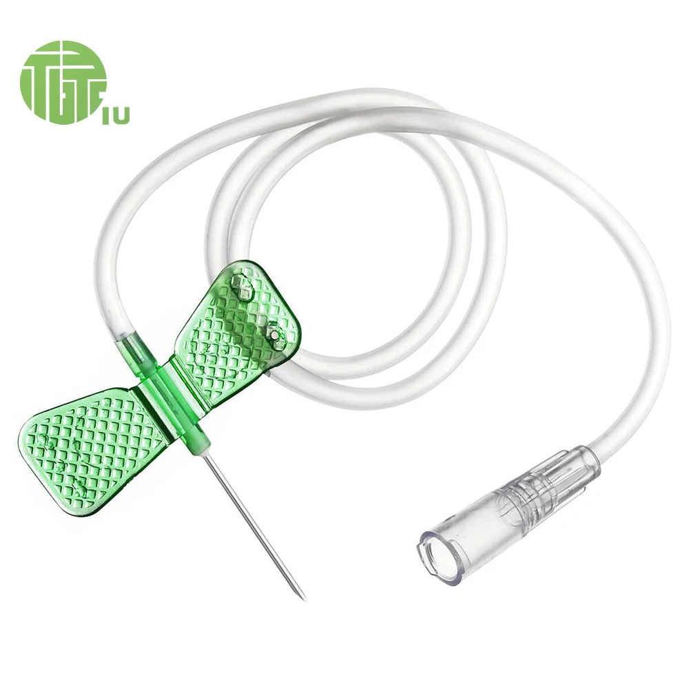 Medical 21G 22G 23G Sterile For Hospital Disposable Wings Butterfly Needle Types Of Scalp Vein Infusion