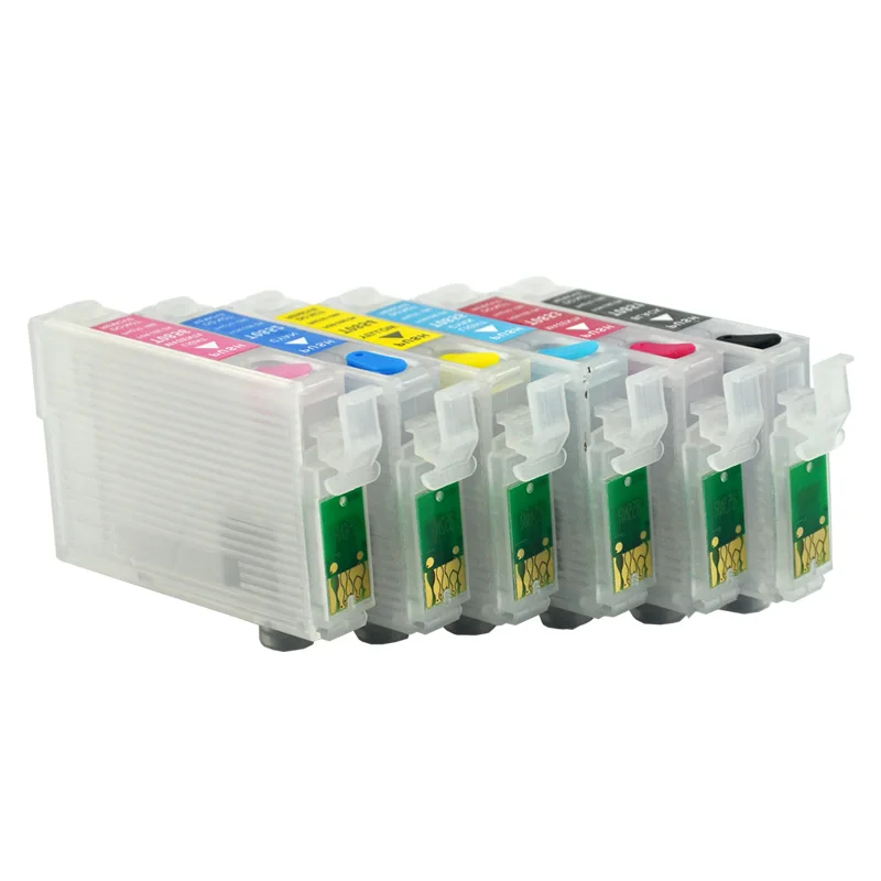 Refillable Ink Cartridge for T0851N T60 R330 with Chips