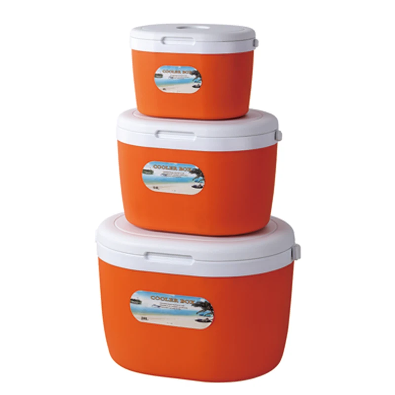  High Quality Plastic Insulation Cooler Box Set with 6L 14L 28L For Keeping Cool Within