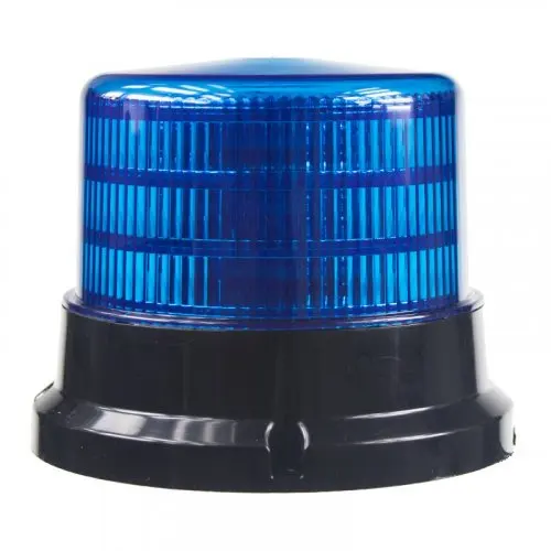 LED beacon blue 12/24V, magnetic 80Km/H, 36x SMD LED 0,5W, R10