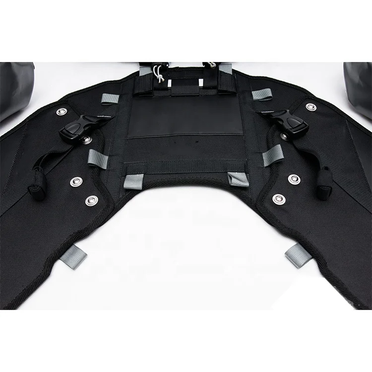 China Supplier Customized Dry Bag 500D PVC Tarpaulin Waterproof U Type Dry Bag Motorcycle Saddlebags