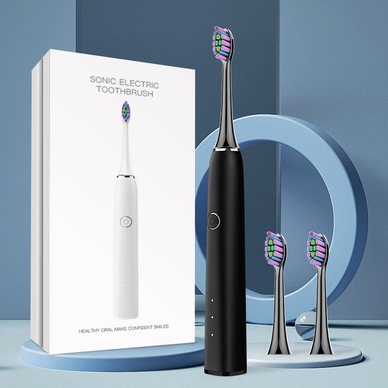 Customised New Multi Color Sonic Soft Couple Toothbrush Chargeable An Electric Toothbrush For Adults