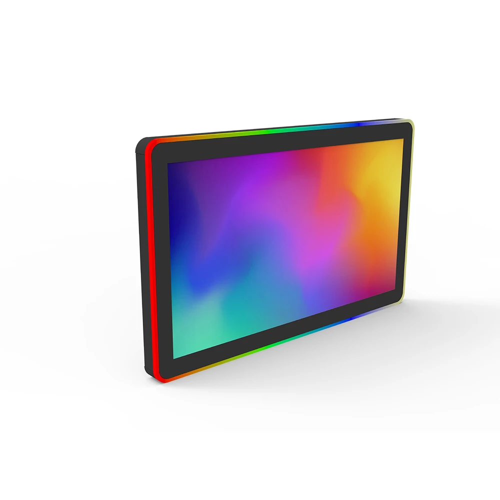 23.8'halo touch monitor with LED strip surround