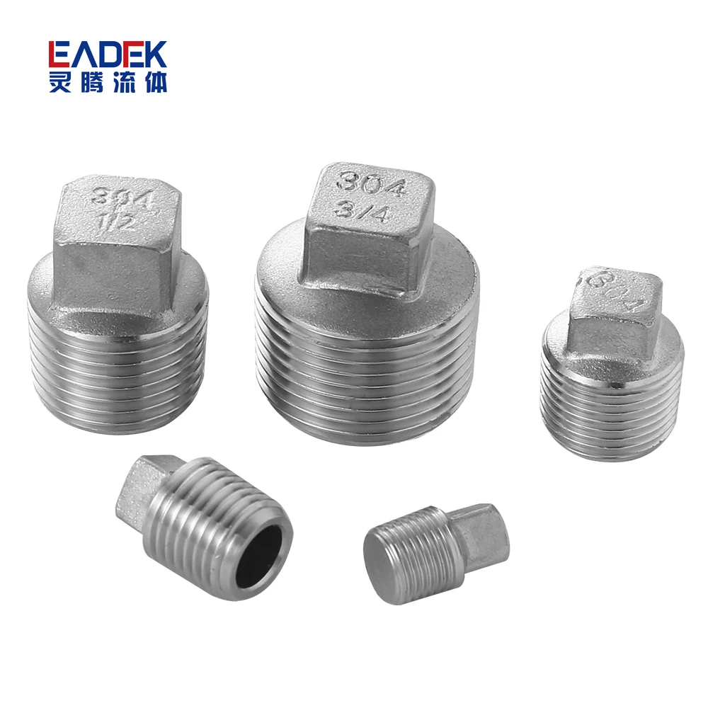 Pipe Fittings Design Stainless Steel Square Casting 3 Years Mild Steel 2024 New Hexagonal Male Female Fitting Equal Plug 1 Piece