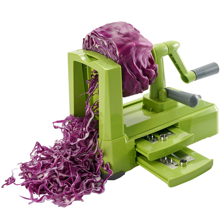 home kitchen vegetable spiral slicer zucchini spiralizer