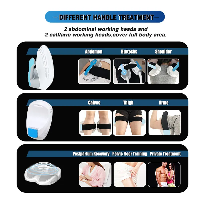 New Design Multifunction Body Slimming Machine Muscle Firming Plate Ems Muscle Stimulator Machine