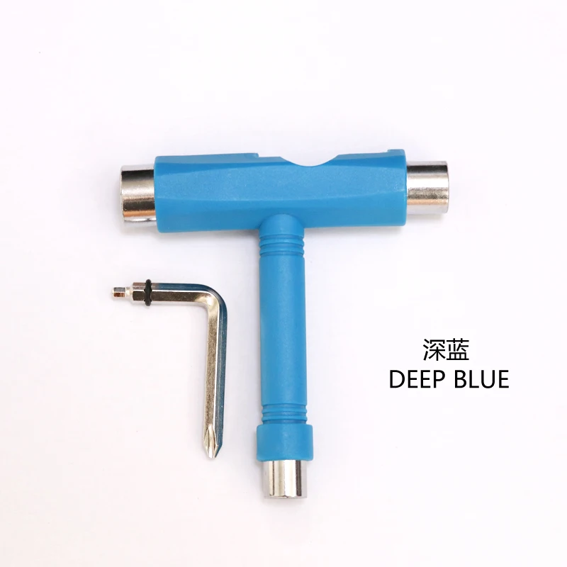 Wholesale Cheap T Shape Custom Multifunction Skateboard Tools