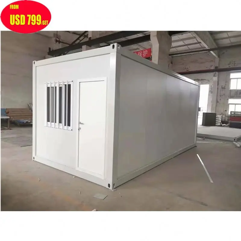 Ready Made 20ft 40ft Prefab Prefabricated Folding Container Foldable House