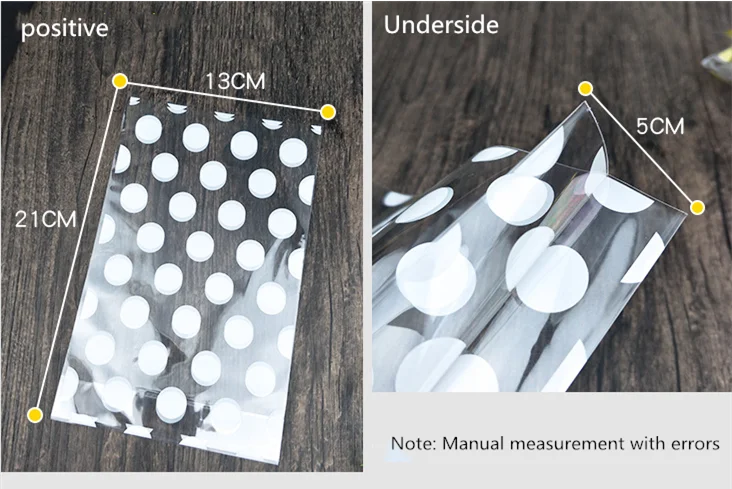 Custom Cookie Candy Bags Lollypop Bread Packing Plastic Bag