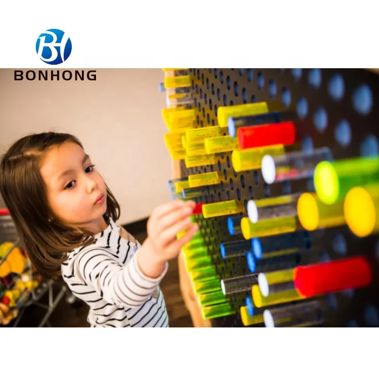 Bonhong высокое качество настенный акриловый стержень свет светильник головоломка игра для