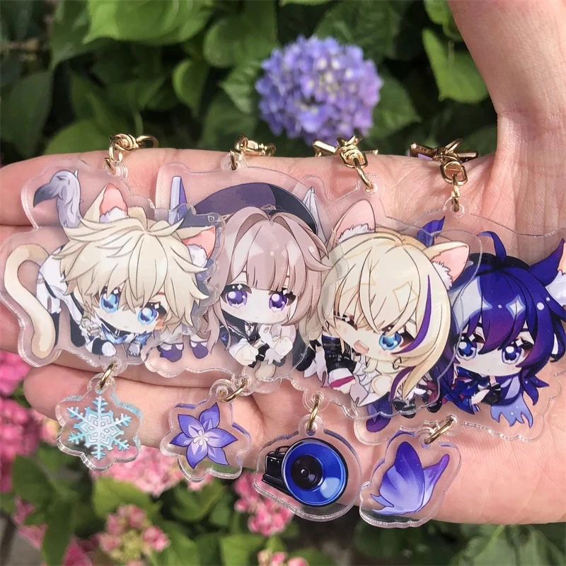 Honkai: Star Rail Dan Heng Bronya Clara Herta Himeko Welt Yang Sampo брелок аксессуары Аниме игра Косплей Кулон значок