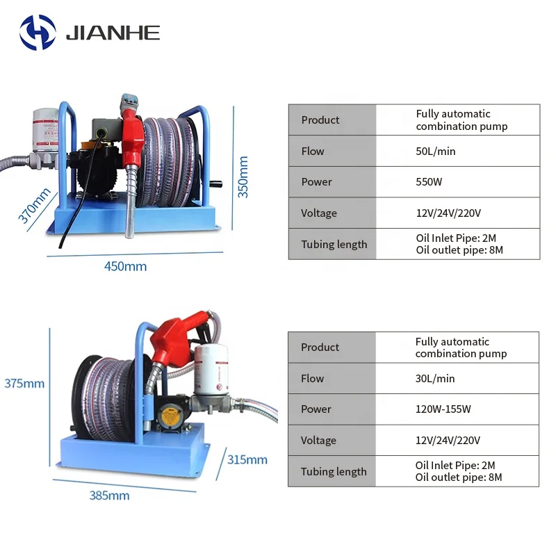 Многоуровневые электрические дизельные Дозировочные катушки для машины, переносные Барабанные насосы, масляный барабанный насос
