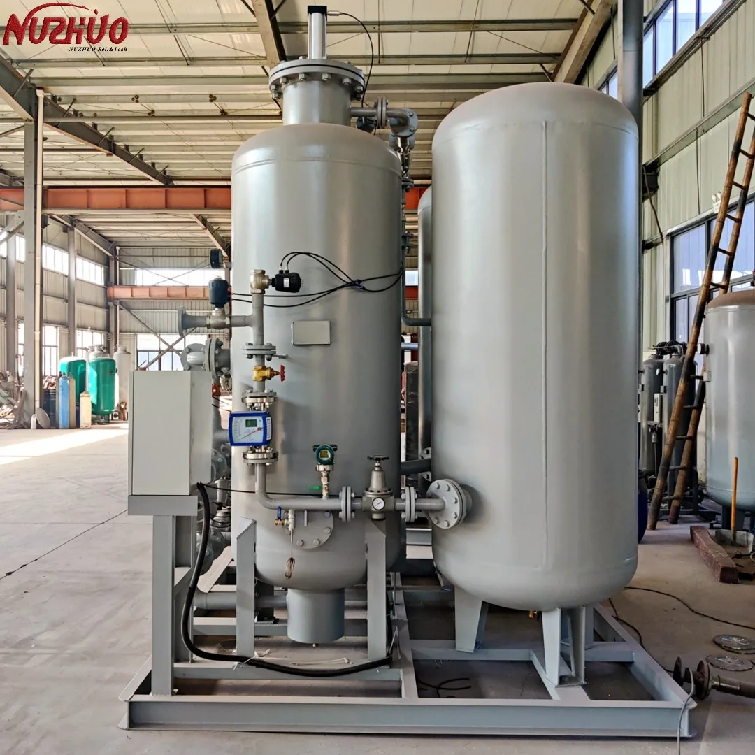NUZHUO Automatic Customized Nitrogen Gas Generating System Nitrogen Making Machine N2 Plant