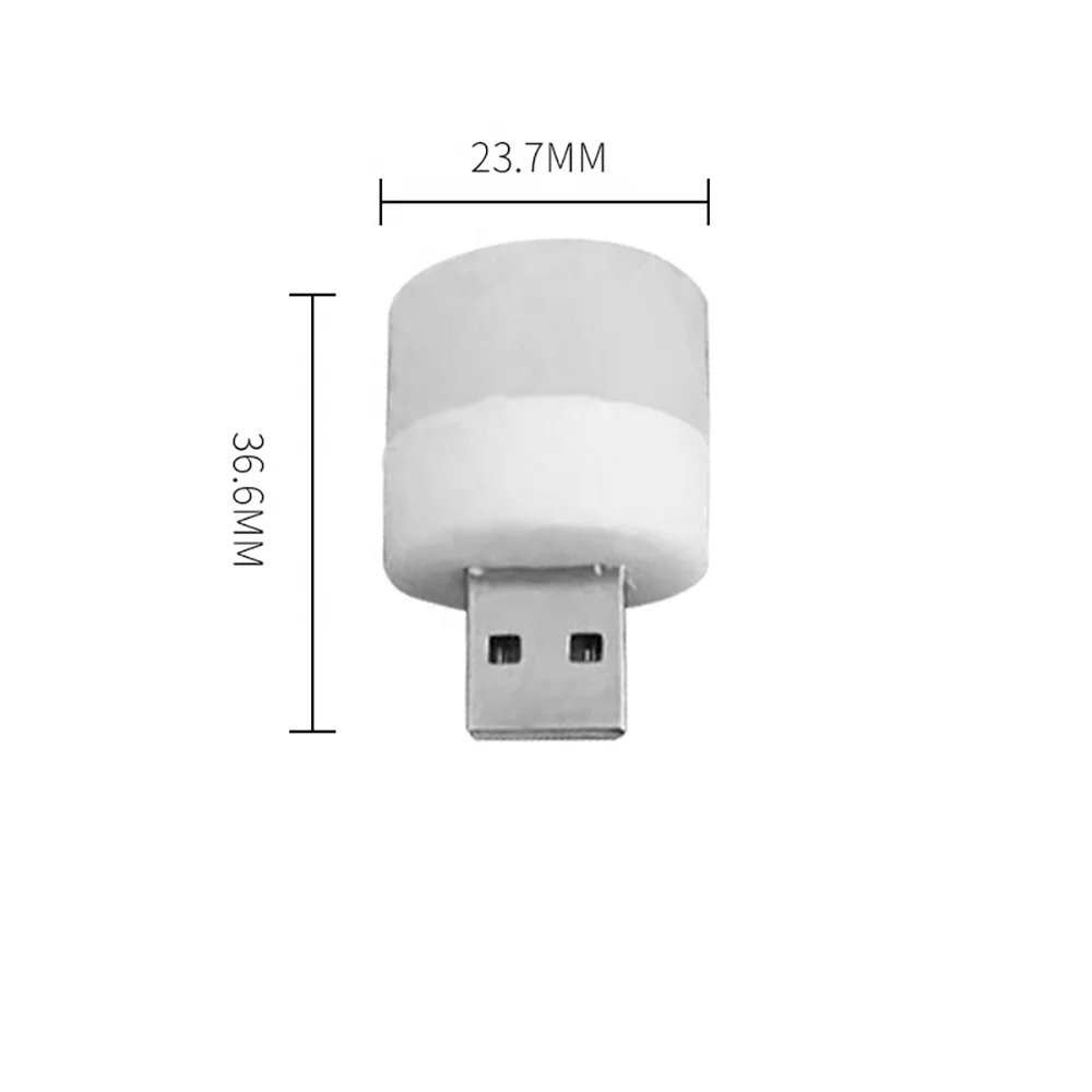 Портативный USB-ночник маленькие USB-лампы для чтения светодиодный защитный светильник с USB-разъемом настольная Светодиодная лампа мобильного