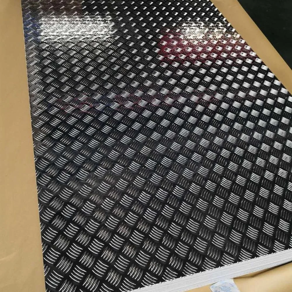 Embossed Aluminium Diamond Sheet 1060 3003 5052 5754 Aluminum Checker Plate