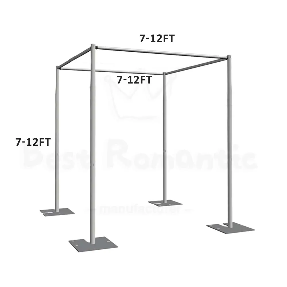 Wedding Draping Fabric Draping Polyester White Backdrop Pipe And Drape