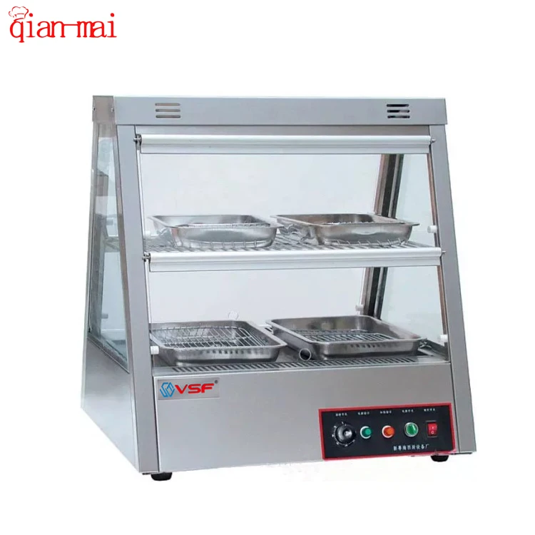 high quality industrial Chinese electric hot sale lunch cake heat preservation warmer food  display holding cabinet