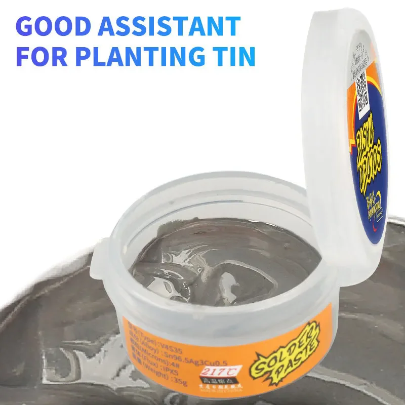 MECHANIC Lead-Free Solder Paste Low/High Temperature Soldering Flux Welding Tin Paste for Mobile Phone PCB BGA SMD Repair Tools