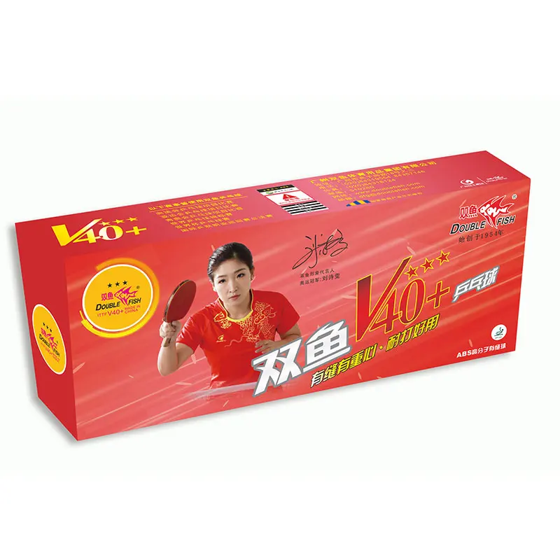 3-Star New Material Double Fish Seam Ball for International Table Tennis Competition Pingpong Balls