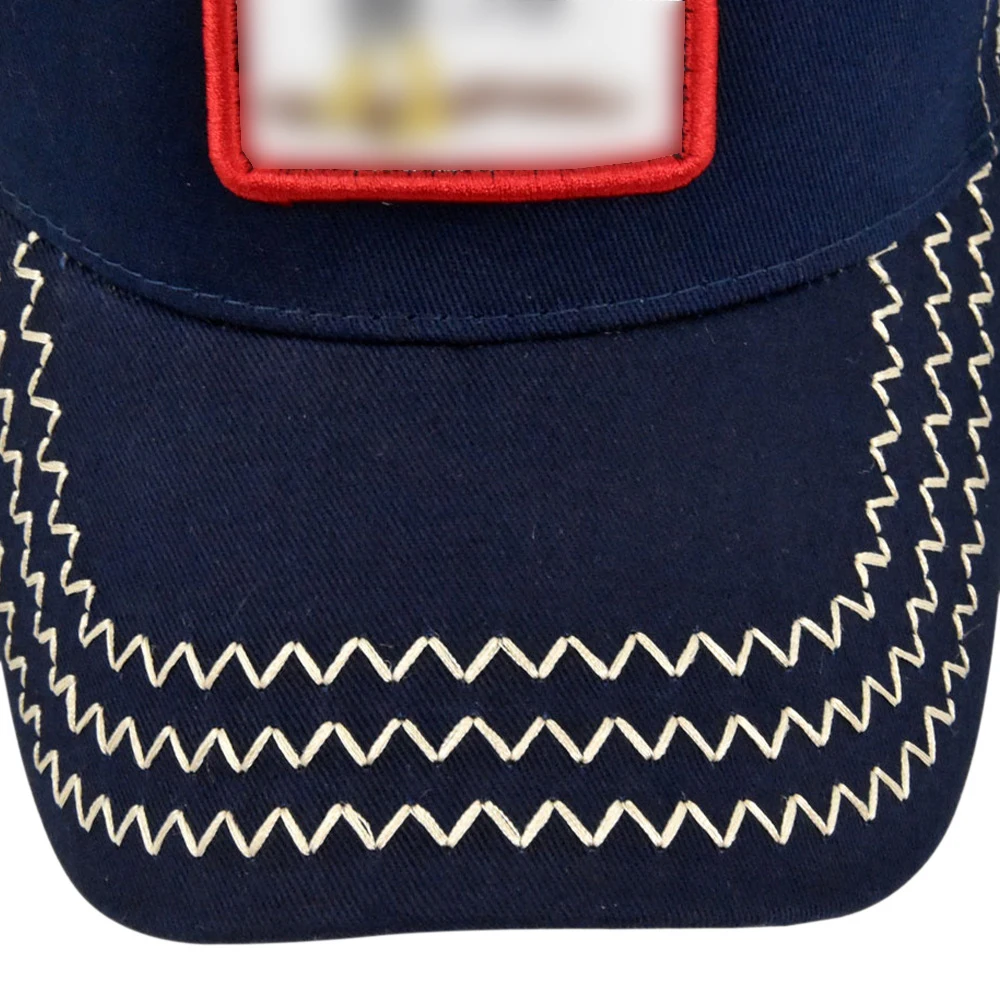 Wholesale Hip Hop Breathable Mesh Men Trucker Hat Duck Anime Cartoon Baseball Sports Caps Goo-rin Bros Caps