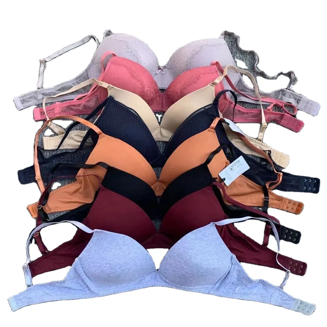 Mixed Japanese Style Sexy Thin Underwear Girl Seamless Comfortable Style Gather Triangle Cup No Steel Ring Bra Brazil