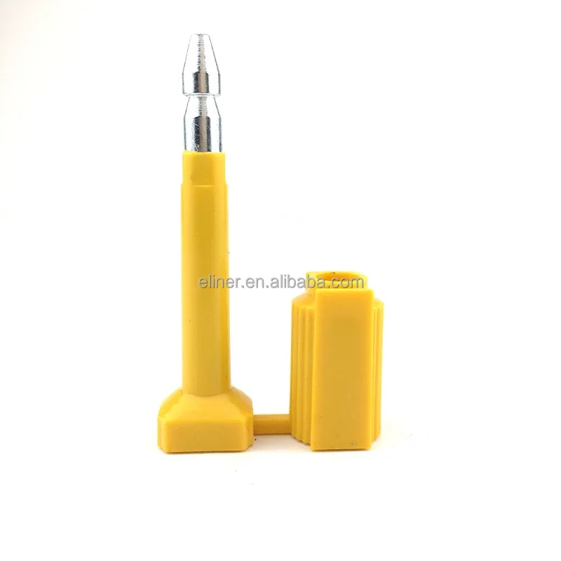 Bolt Seal High Security Serial Numbered Tamper Evident for Cargo Containers Trucks Railways Wagons Bullet Railway Containers