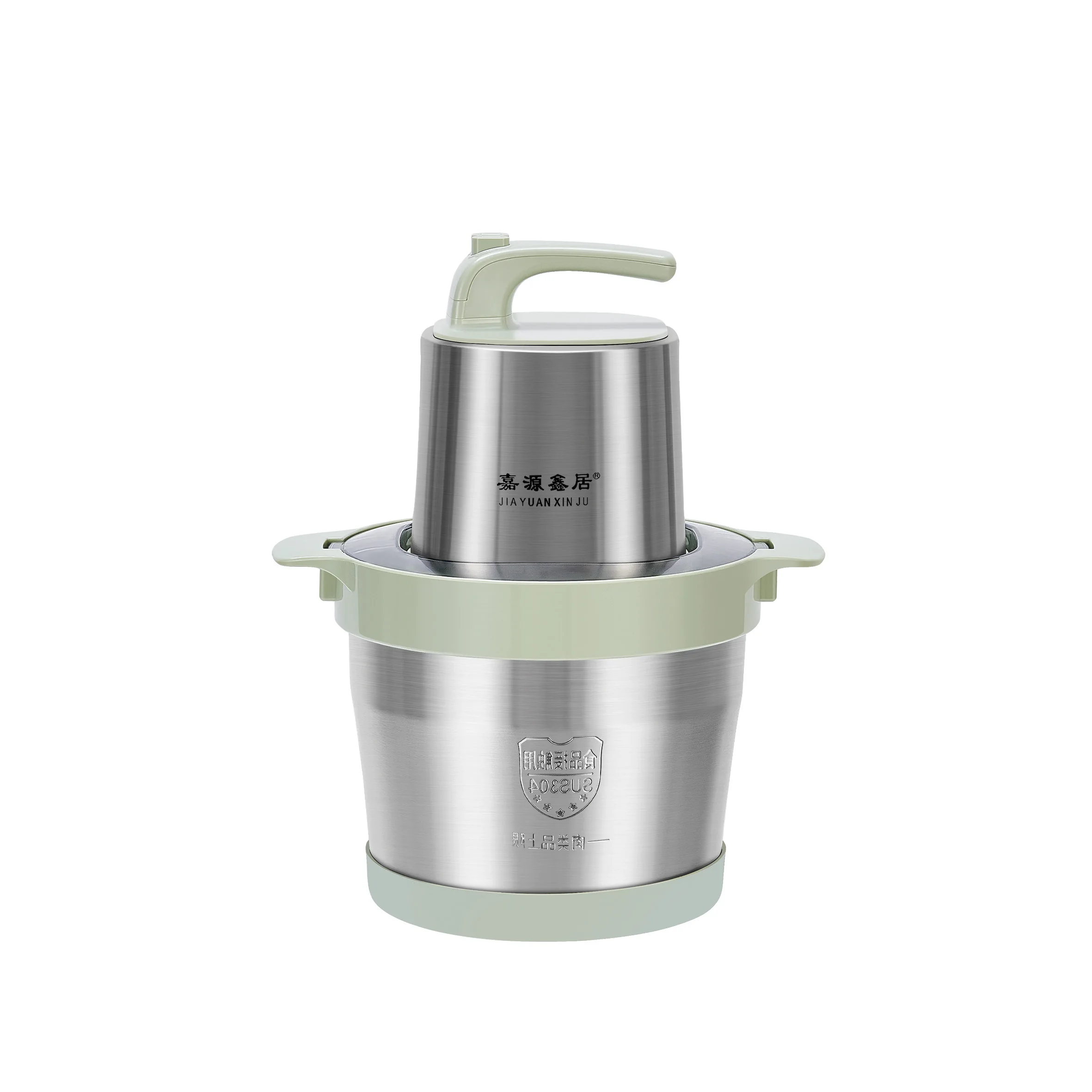 Portable 6L Electric Meat Mixer Chopper With Copper Motor Blender Grinder for Household Use Onion Spare Parts Metal Material