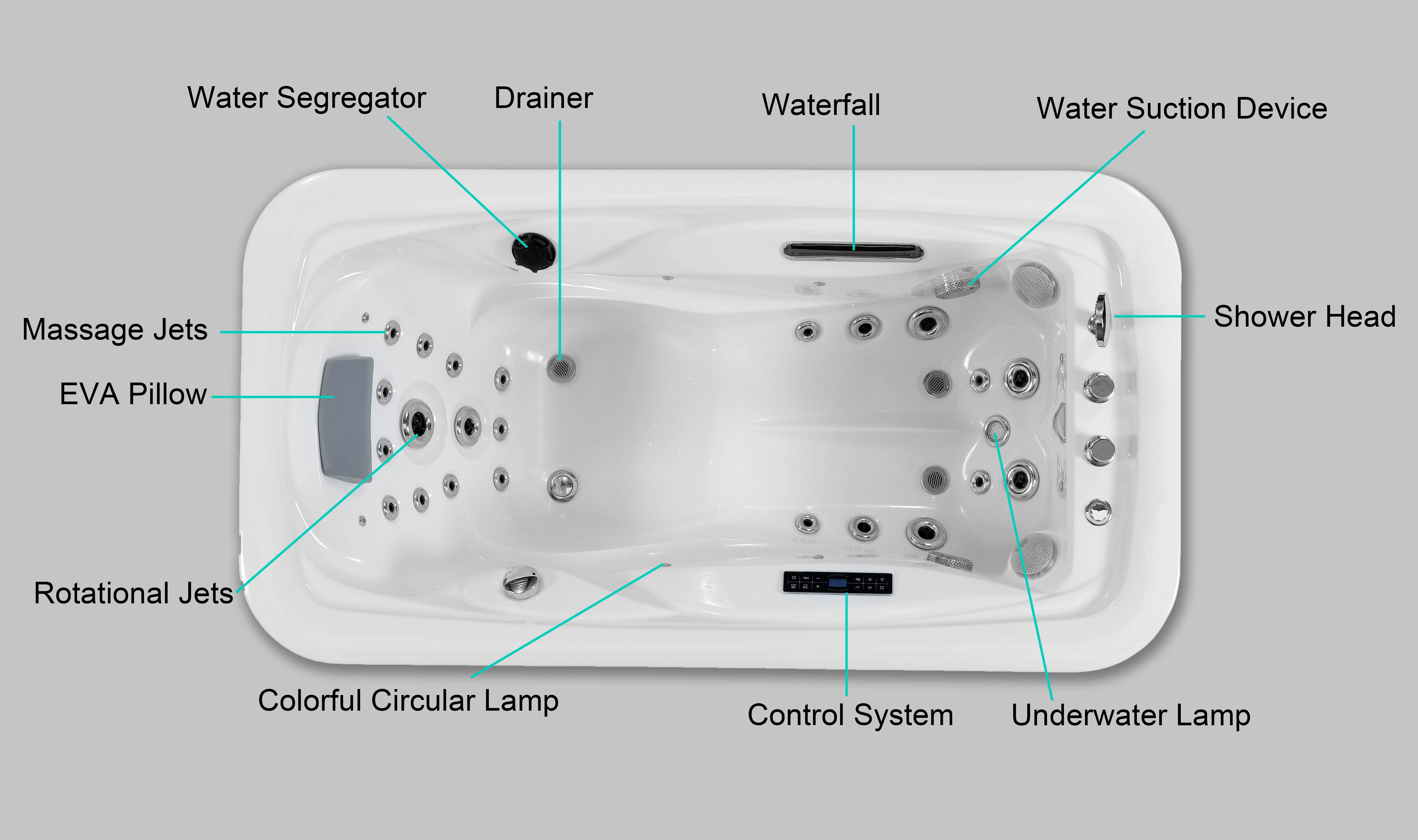 one person hot tubs tub jets spa bathtub 1 man hot massage and spa products piccola vasca idromassaggio jacuzzis hot tube