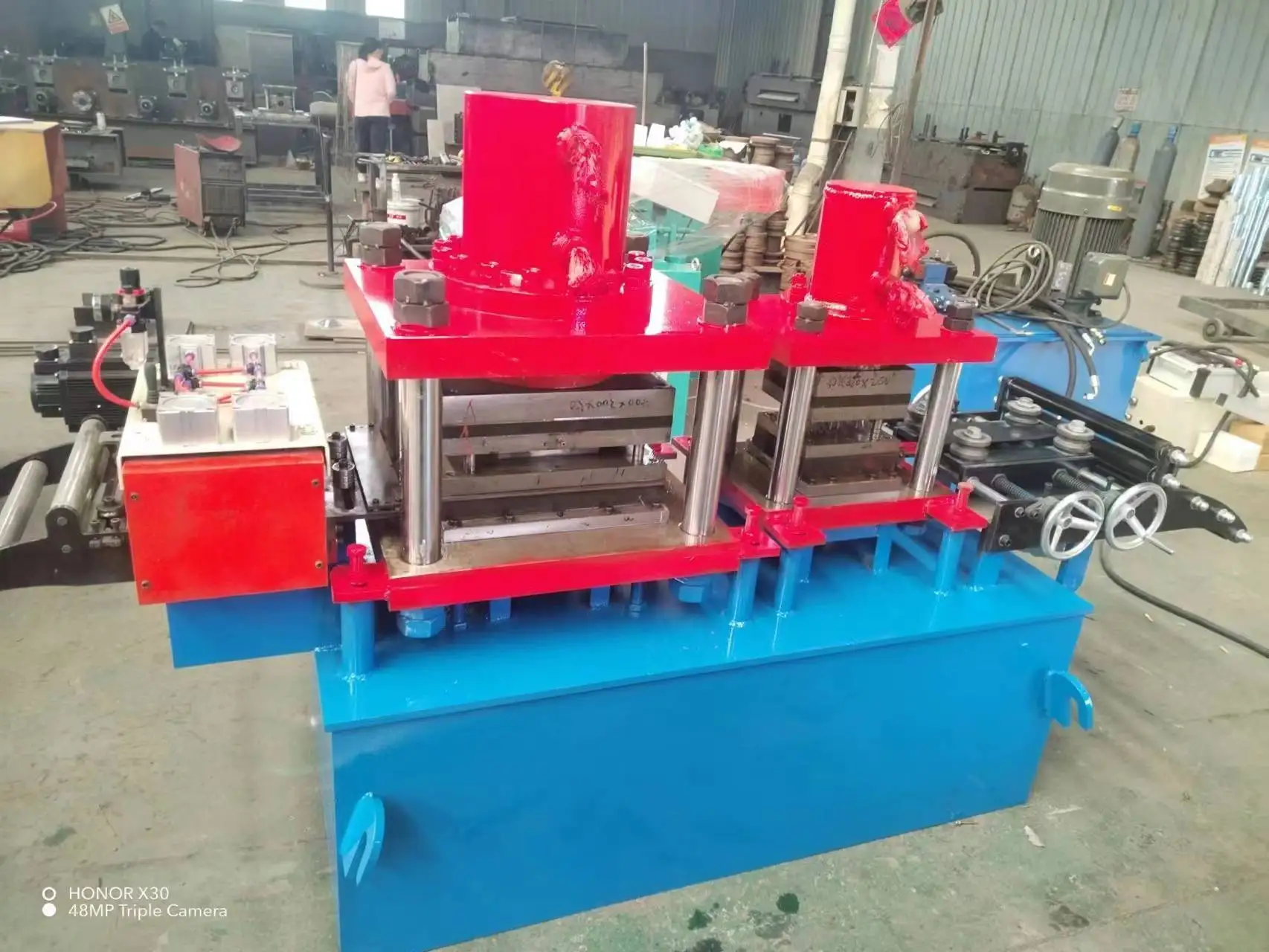 Green House Rack And Pinion Roll Forming Machine Automatic Pinion And Rack Forming Machine