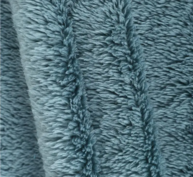 100% polyester sherpa fleece polar fleece plush fabric for baby blankets supplier in china sj#