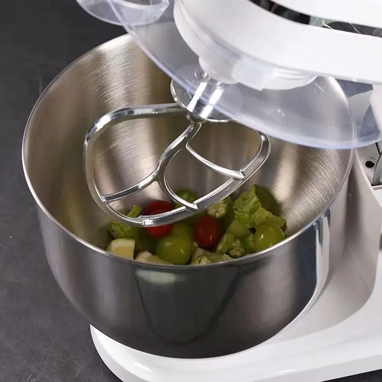 High-Power Household Stand Mixer with Lar Capacity Electric Planetary Kitchen Food Grinder Cake Bread Dough Other Ingredients