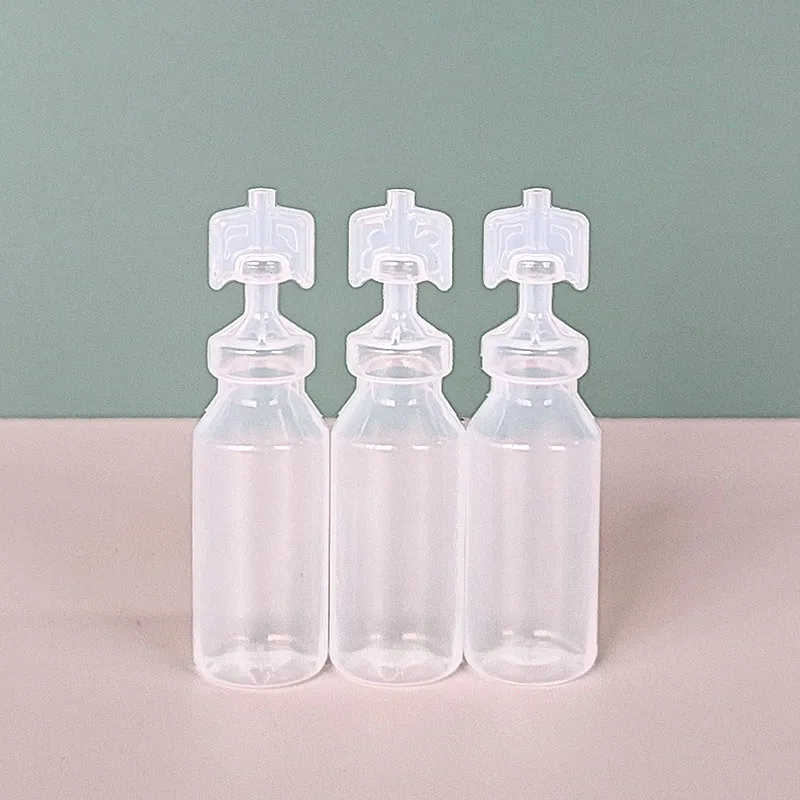 0.5ml 1ml 1.5ml 2ml 3ml 5ml 10ml 20ml Small size Test Mini Essence PE Plastic Monodose Strip Tube for Ointment/unguent