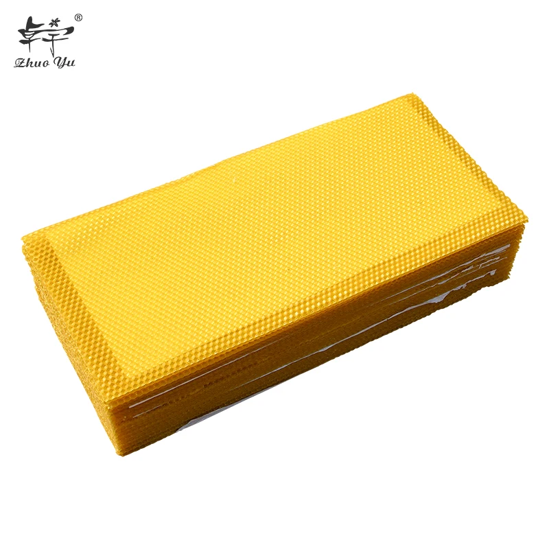 Beeswax Foundation Factory Directly Supply Cheap Bulk Bee Wax Sheets Wholesale Pure Beeswax Foundation Sheets for Beekeeping