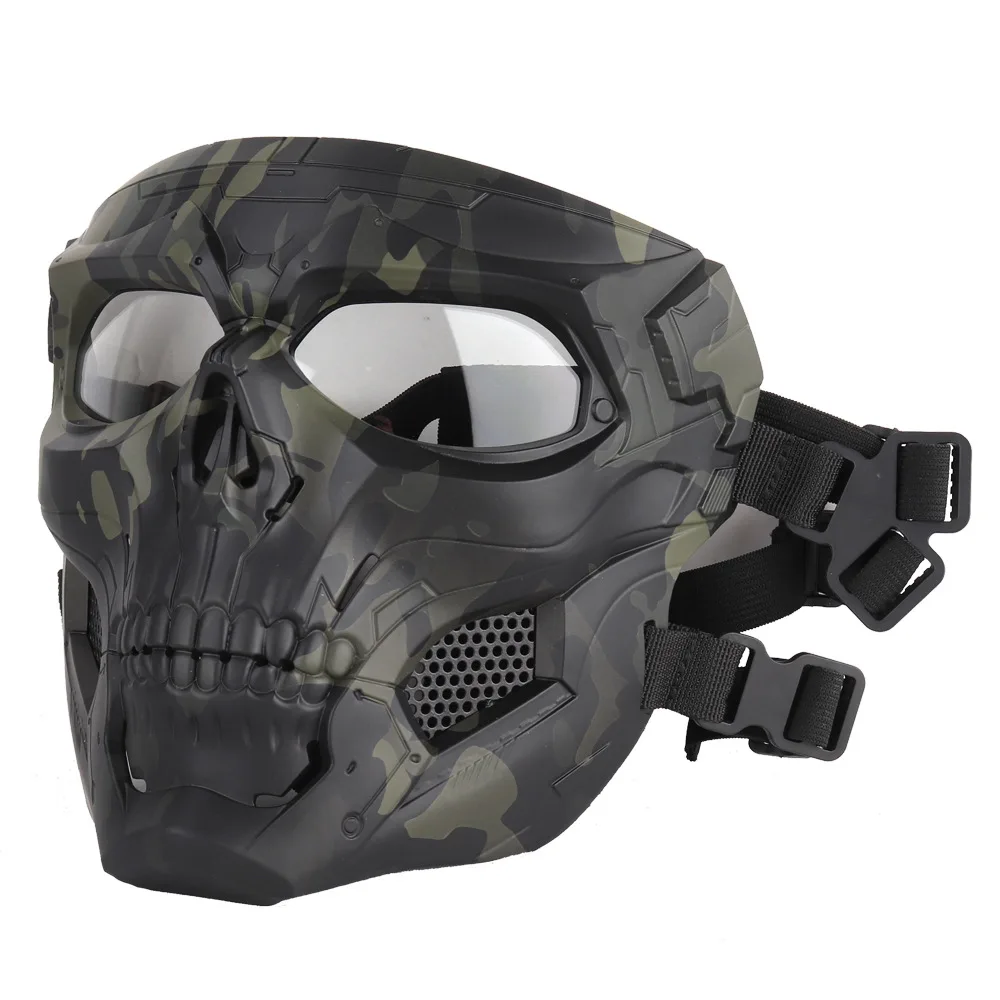 Tactical Mask Full Face Casco Tactico Combat Training Goggles Skull Hunting Gear Glasses Tactical Mask