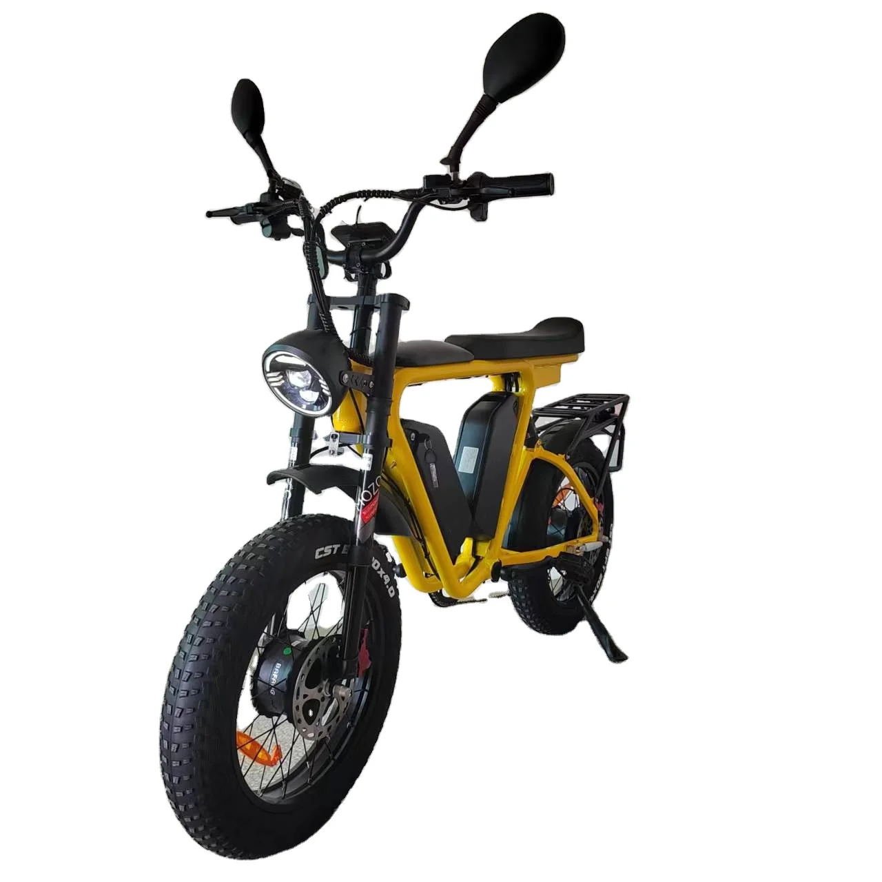 Electric Bike 52V Dual Motor Bafang 1000w/1000W F/R Dual Battery 44Ah Full Suspension Hydraulic Brake Aluminum Frame Fat Tire