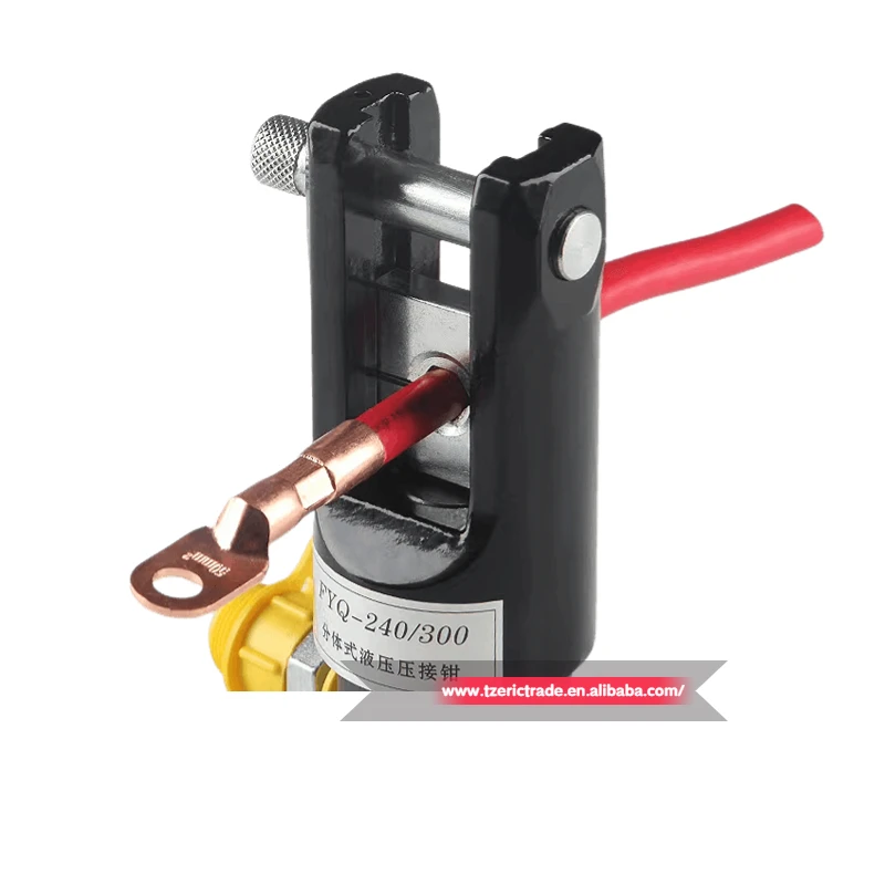 Hot Selling YQK-300 Manual Hydraulic Press 16-300mm² Hexagonal Crimper Head Wire Terminal Cable Plier High Quality Tool Cable