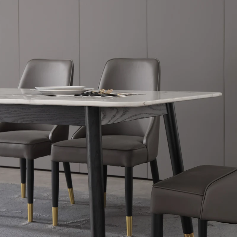 
Custom-designed dining room table and chairs dining table sets luxury 