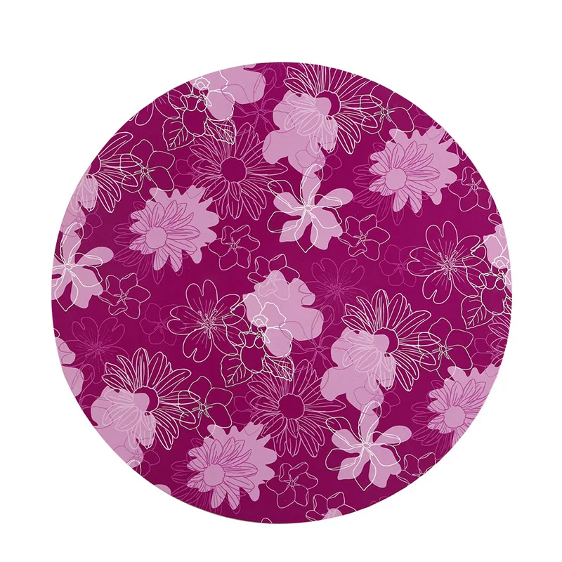 round square white MDF cake tray board drums