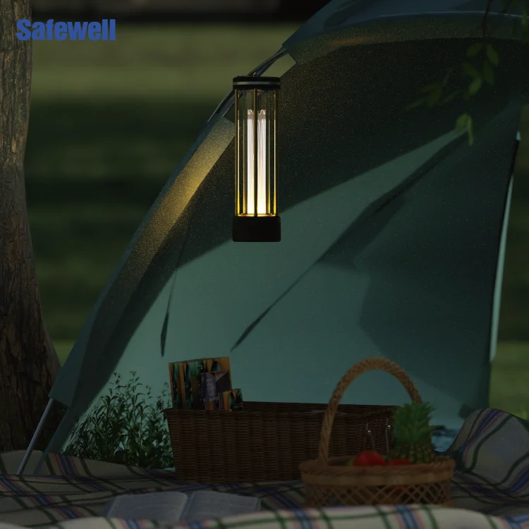 Luxury Rechargeable Desk Lamp Wireless Dimmer Touch Switch Outdoor Portable Camping Light IP65