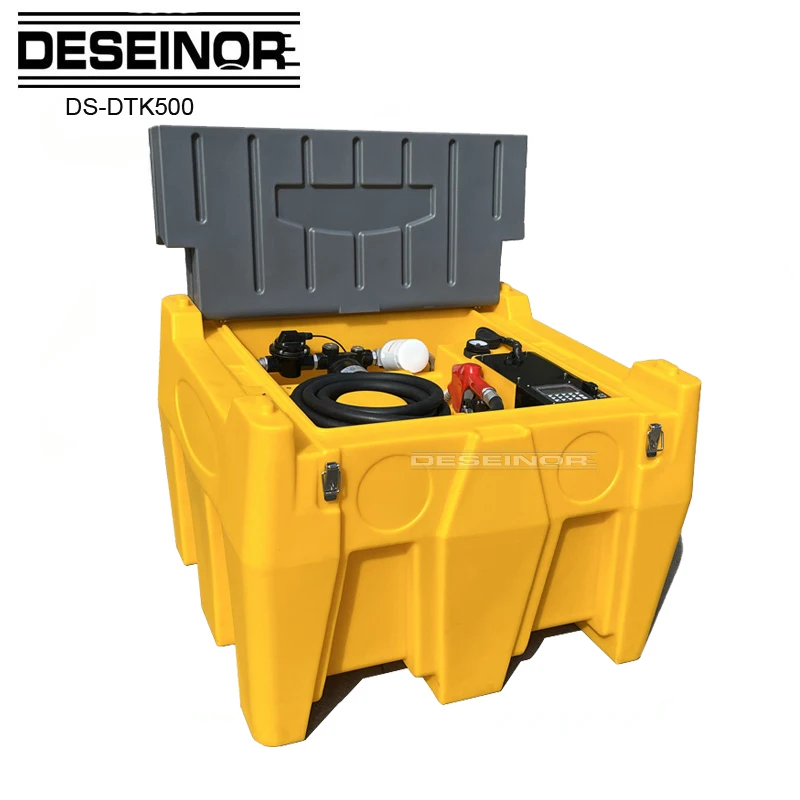 China 500 L  Portable Diesel Storage & Dispensing Tank with doble Pump