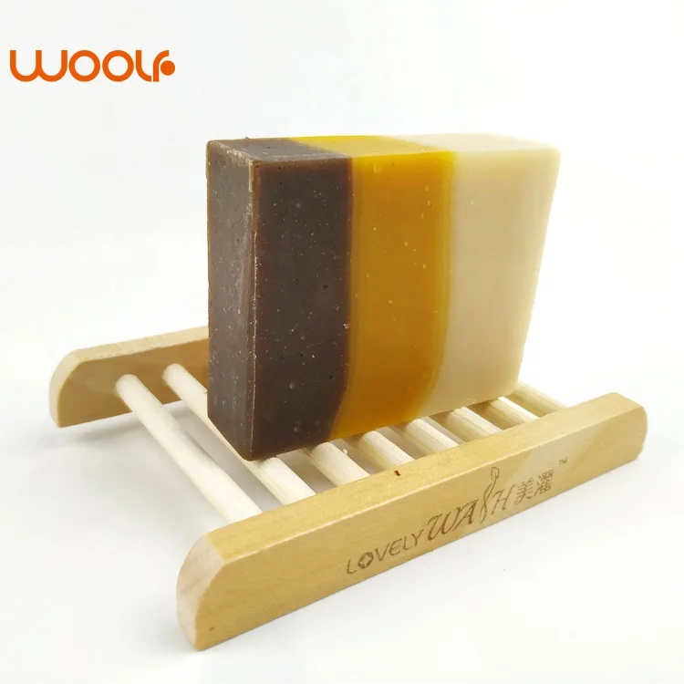 eco friendly 100% natural thai turmeric herbal soap