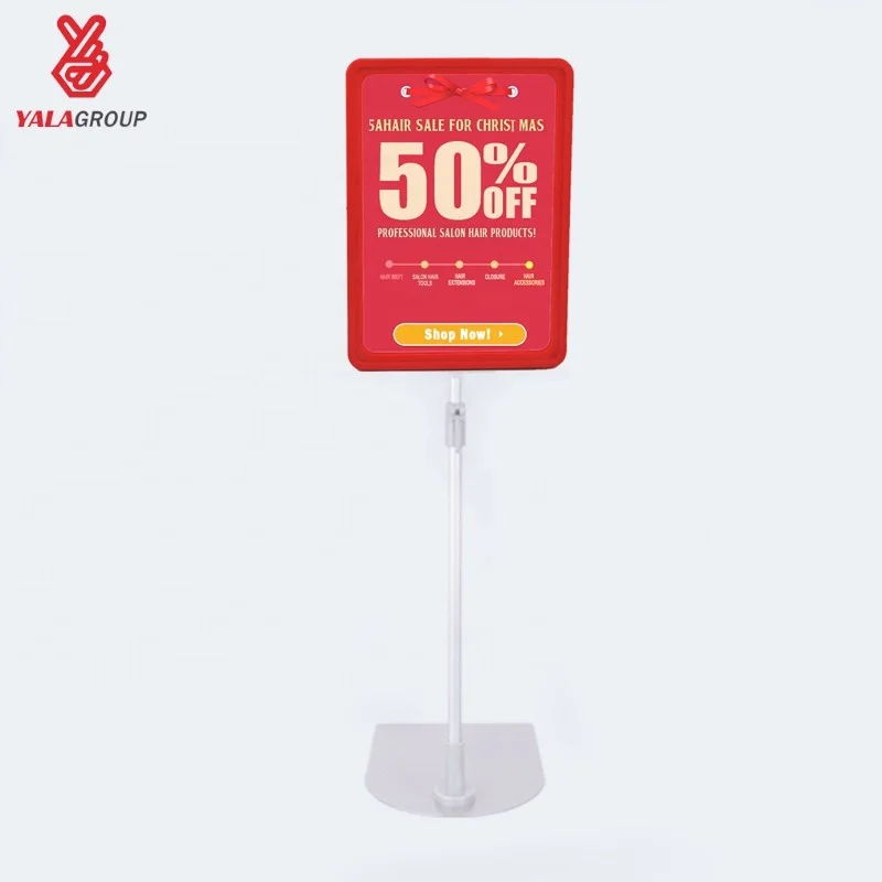 Оптовая продажа с завода, пластиковый плакат A3 A4 A5 A6, ценовая этикетка, держатель для карт, рамка для супермаркета