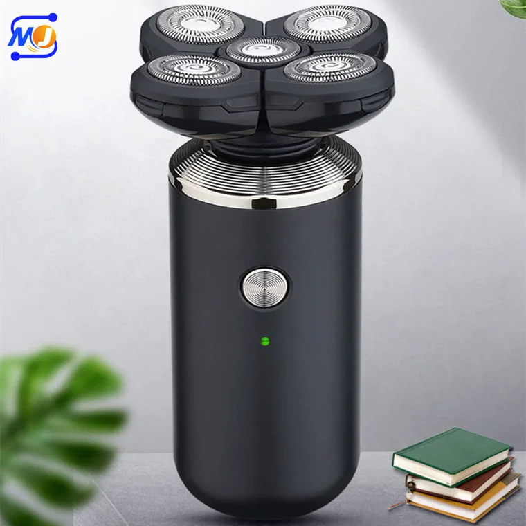Zkagile 5 Head Electric Razor Rechargeable Beard Hair Trimmer Shaver Mens Custom Shaving Machines 5 In 1 Electric Shaver For Men