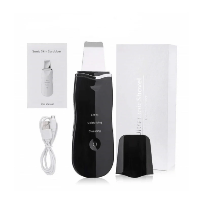 Anlan Ultrasonic Skin Scrubber Facial Cleaner Face Scrubber