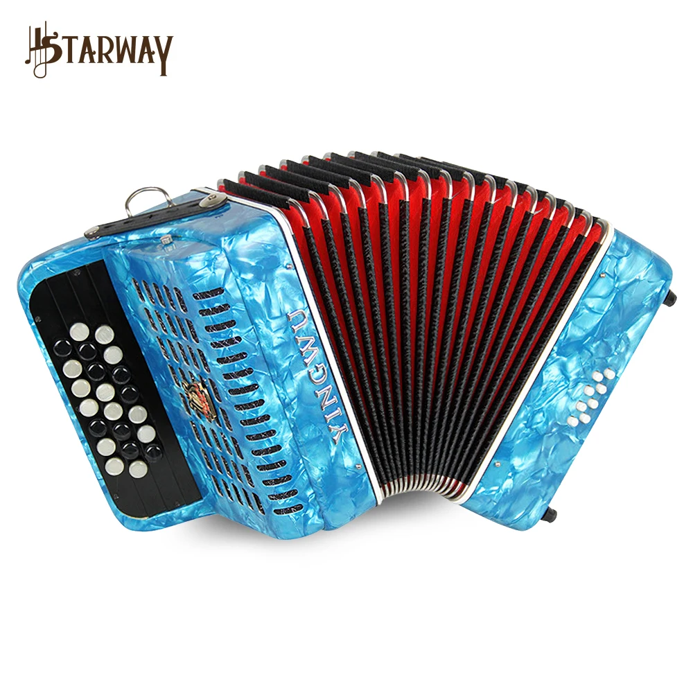 Китайский попугай 22 клавиши 8 басов диатоническая Кнопка аккордеон фортепиано Баян музыкальный инструмент для начинающего выступления