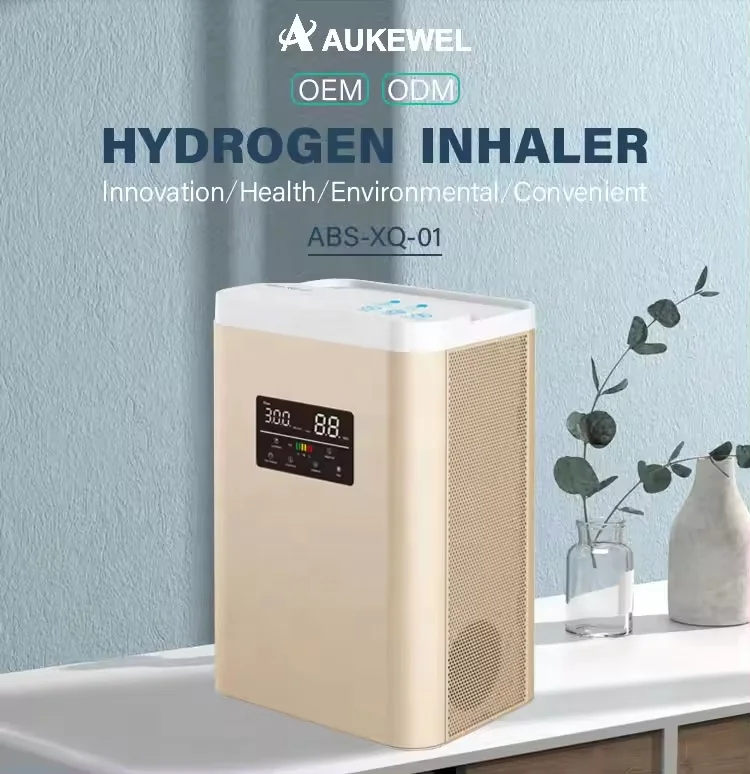 Higher Effective Silencing Design SPE Plus PEM Tech Water Electrolysis Hydrogen Rich Gas Generator With 1200ml Water Tank