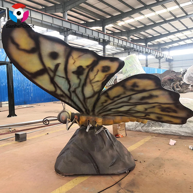 Colorful Animatronic Simulation Butterfly Insect Model