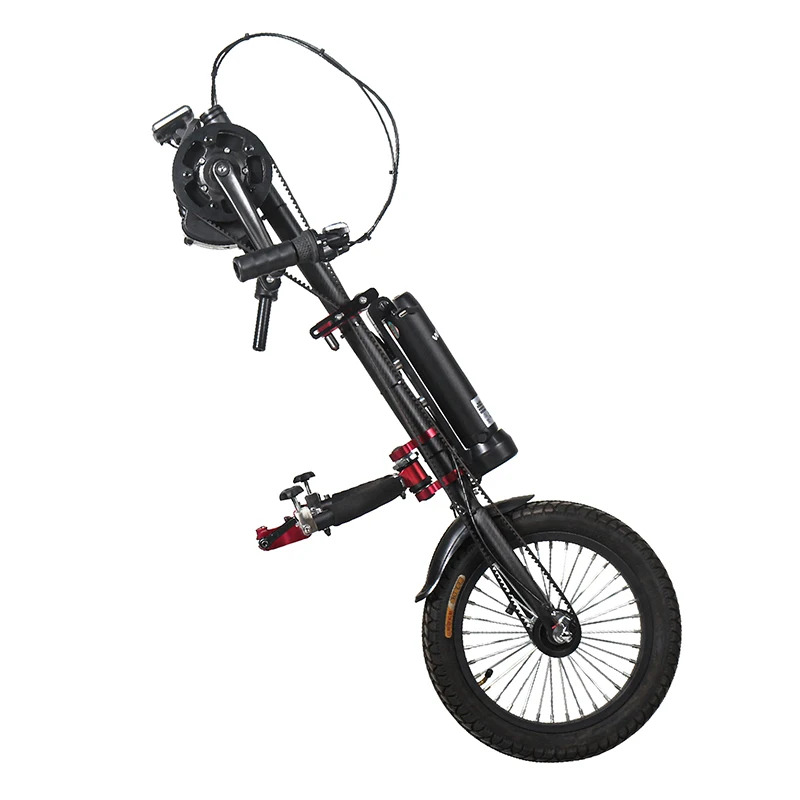 WISKING Q8 plus electric moped handicapped wheelchair tractor handbike trike for disabled use
