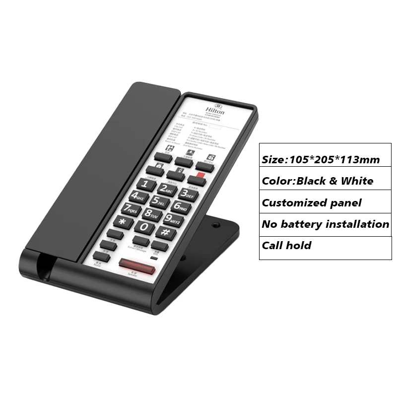 Hotel Room Supplies guest room electric appliance hotel room telephone