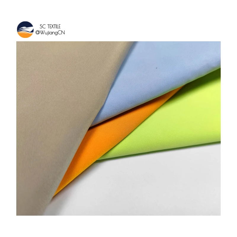 Free Sample of 75D Stretch Oxford Fabric T400  woven 165gsm ripstop waterproof fabric sand-wash style